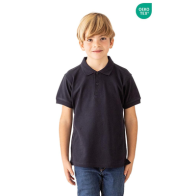 Polo School Manga corta