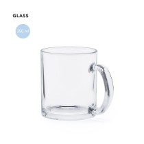 Taza Brant de cristal Personalizada