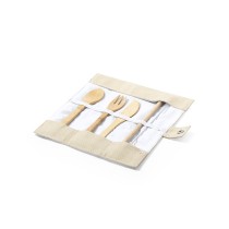 Set de Cubiertos de madera personalizados