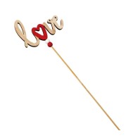 Pic LOVE de madera