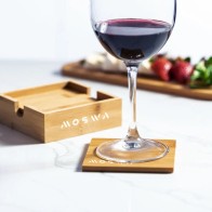 Set de Posavasos de madera